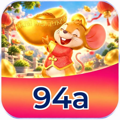 Interface da plataforma 94a mostrando slots populares e bônus de boas-vindas